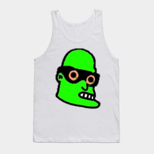 Green Man Tank Top